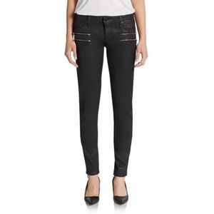 Vigoss Jagger black zipper front jeans NWOT